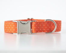Load image into Gallery viewer, Pumpkin &amp; Spice Dog Collar (Personalization Available)
