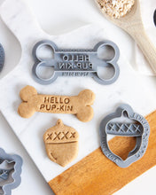 Load image into Gallery viewer, Fall Dog Biscuit Cookie Cutters - Bundle of 5
