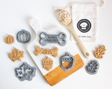 Load image into Gallery viewer, Fall Dog Biscuit Cookie Cutters - Bundle of 5
