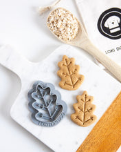Load image into Gallery viewer, Fall Oak &amp; Maple Leaf Shaped Dog Biscuit Cookie Cutter (Bundle Available)
