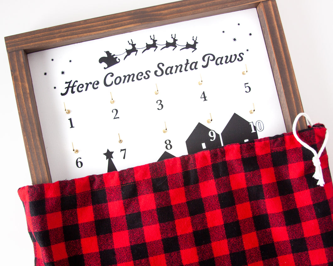 Storage Bag for Custom Advent Calendar (Add-On)