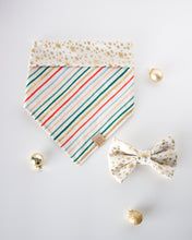 Load image into Gallery viewer, Merry and Bright Dog Bandana (Reversible)
