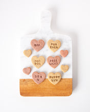 Load image into Gallery viewer, Conversation Heart Shaped Cookie Cutter (NEW Additional sayings available!)
