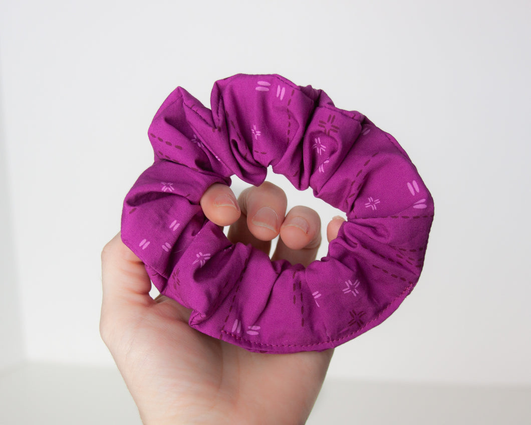 Fuchsia Delight Scrunchie