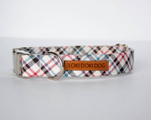 Load image into Gallery viewer, SO Plaid Light Dog Collar
