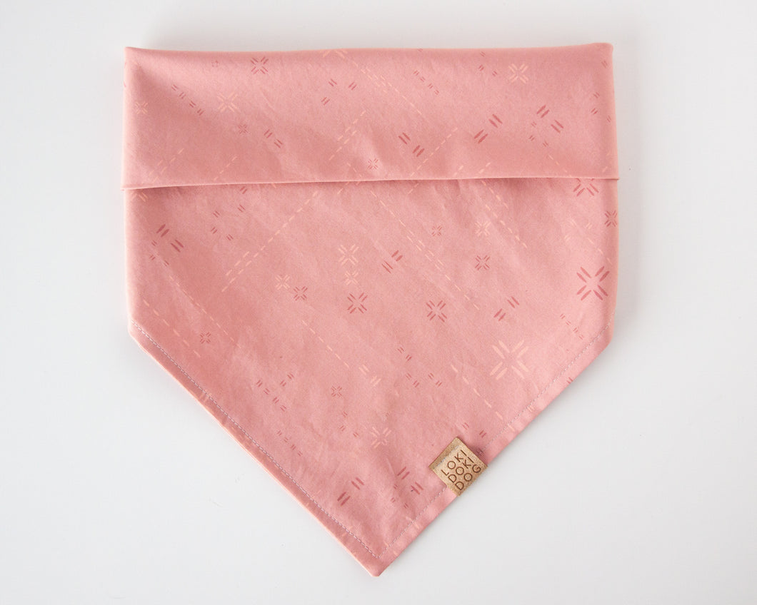 Rosey Pink Bandana (Personalization Available)