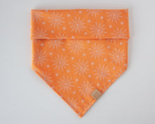 Load image into Gallery viewer, Orange Burst Dog Bandana (Personalization Available)
