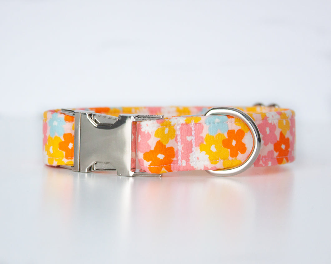 Blossoms Dog Collar (Personalization Available)