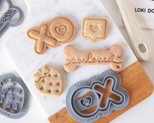Load image into Gallery viewer, Valentine&#39;s Day Dog Biscuit Cookie Cutters (Bundle of 4)

