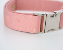 Load image into Gallery viewer, Rosey Pink Dog Collar (Personalization Available)
