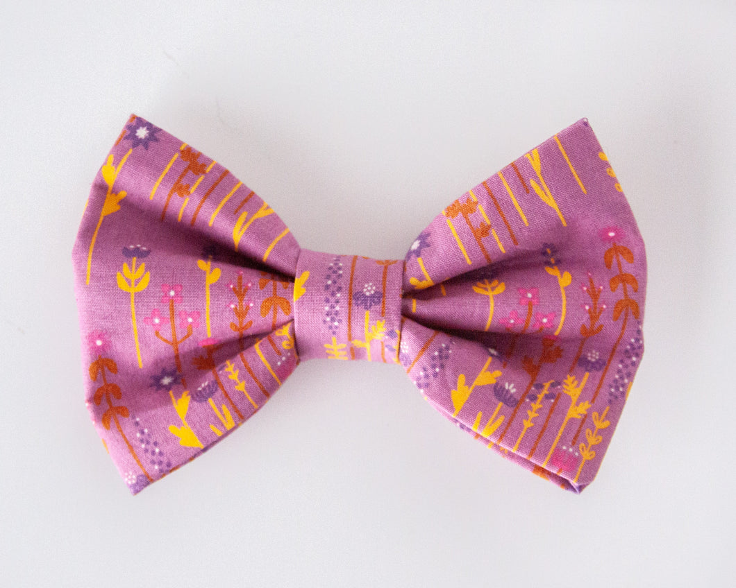 Lovely Blossoms Bow Tie (Add-On Available)