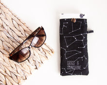 Load image into Gallery viewer, Constellations &quot;Dogs &amp; Sunshine&quot; Sunglass Case
