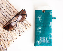 Load image into Gallery viewer, Sun &amp; Moon &quot;Dogs &amp; Sunshine&quot; Sunglass Case
