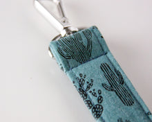 Load image into Gallery viewer, Cactus Garden Keychain Wristlet
