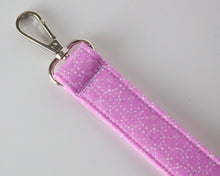 Load image into Gallery viewer, Sweet Lilac Keychain Wristlet
