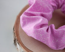 Load image into Gallery viewer, Sweet Lilac Flower Scrunchie
