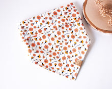 Load image into Gallery viewer, Golden Blooms Dog Bandana
