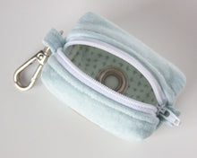Load image into Gallery viewer, Blue Linen Waste Bag Dispenser
