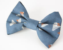 Load image into Gallery viewer, Blue Sahara Dog Bow Tie
