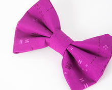 Load image into Gallery viewer, Fuchsia Delight Dog Bow Tie
