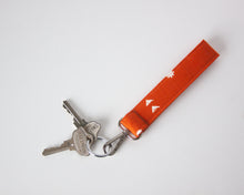 Load image into Gallery viewer, Pumpkin Spice Keychain Wristlet
