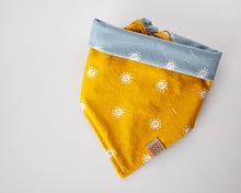 Load image into Gallery viewer, Sunshine and Blue Skies Dog Bandana (Reversible)

