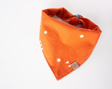 Load image into Gallery viewer, Pumpkin Spice Dog Bandana (Reversible)
