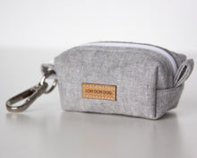 Load image into Gallery viewer, Gray Linen Waste Bag Dispenser
