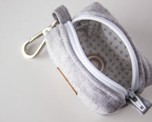 Load image into Gallery viewer, Gray Linen Waste Bag Dispenser
