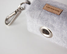 Load image into Gallery viewer, Gray Linen Waste Bag Dispenser
