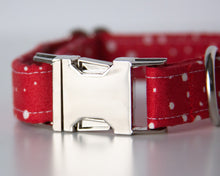 Load image into Gallery viewer, Red Dot Dog Collar
