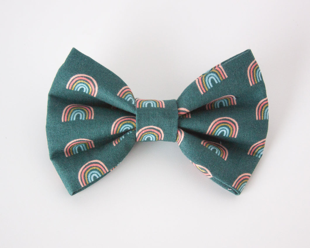 Lucky Charm Dog Bow Tie (Sailor Bow Add-On Available)