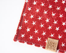 Load image into Gallery viewer, Star-spangled Dog Bandana (Personalization Available)
