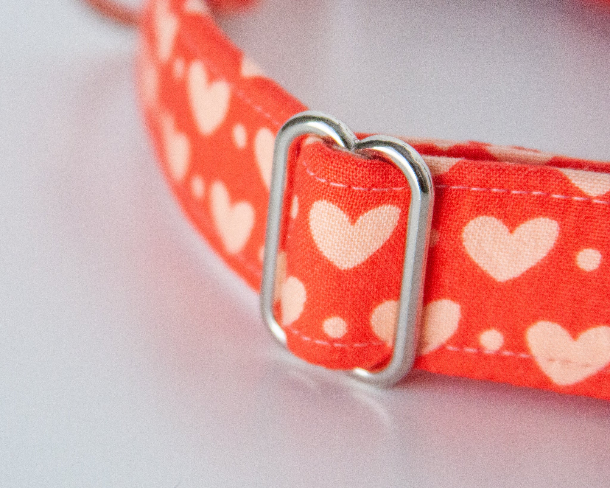 Red Heart XO Dog Collar (Personalization Available) – Loki Doki Dog