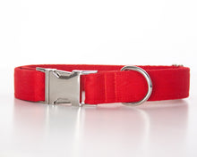 Load image into Gallery viewer, Classic Red Dog Collar (Personalization Available)
