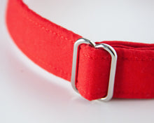 Load image into Gallery viewer, Classic Red Dog Collar (Personalization Available)

