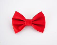 Load image into Gallery viewer, Classic Red Dog Bow Tie
