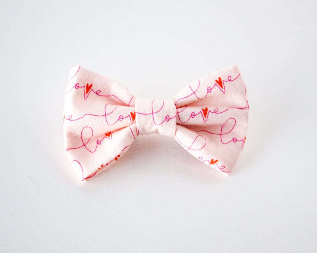 True Love Dog Bow Tie