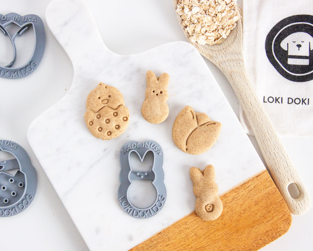 MINI LOT d'emporte-pièces en forme de Pâques (LOT de 4)