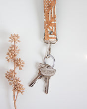 Load image into Gallery viewer, Cork and Canvas Keychain Wristlet
