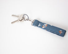 Load image into Gallery viewer, Blue Sahara Keychain Wristlet
